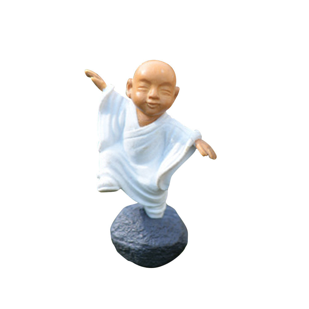 Ceramic Monk Figurine